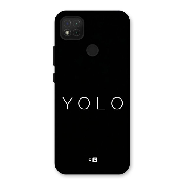 Yolo Is Truth Back Case for Redmi 9C