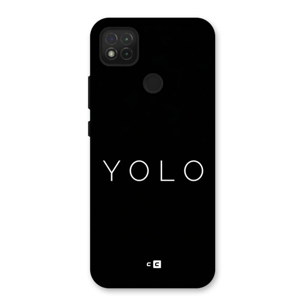 Yolo Is Truth Back Case for Redmi 9 Activ