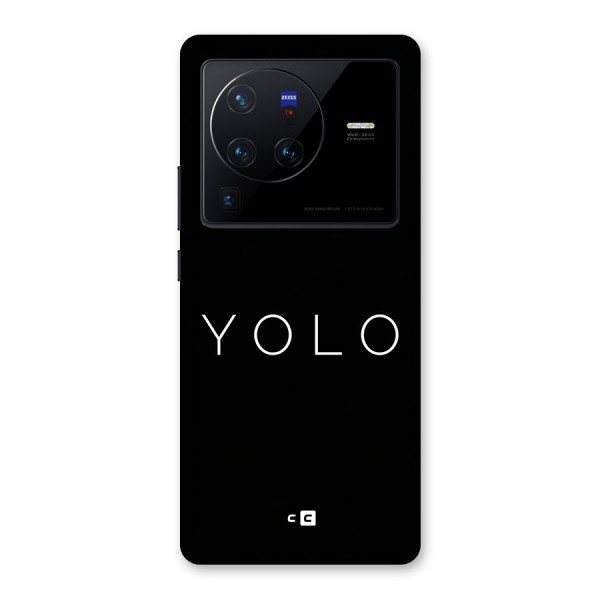 Yolo Is Truth Back Case for Vivo X80 Pro