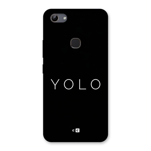 Yolo Is Truth Back Case for Vivo Y81