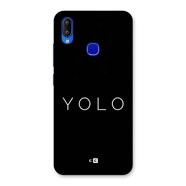 Yolo Is Truth Back Case for Vivo Y91