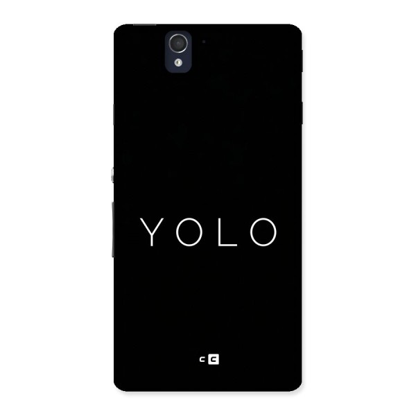 Yolo Is Truth Back Case for Xperia Z