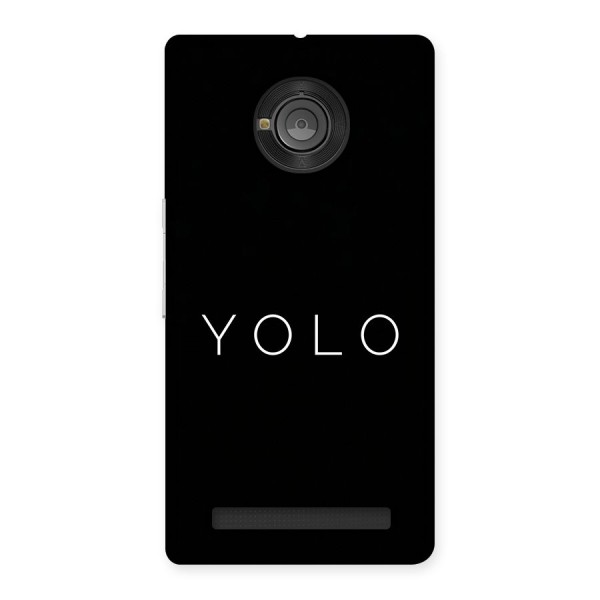 Yolo Is Truth Back Case for Yuphoria