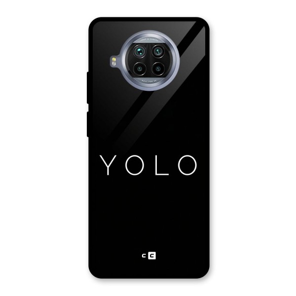 Yolo Is Truth Glass Back Case for Mi 10i