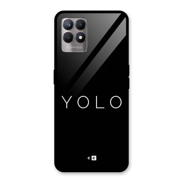 Yolo Is Truth Glass Back Case for Realme 8i