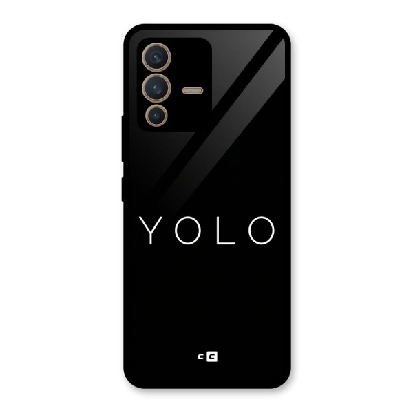 Yolo Is Truth Glass Back Case for Vivo V23 5G