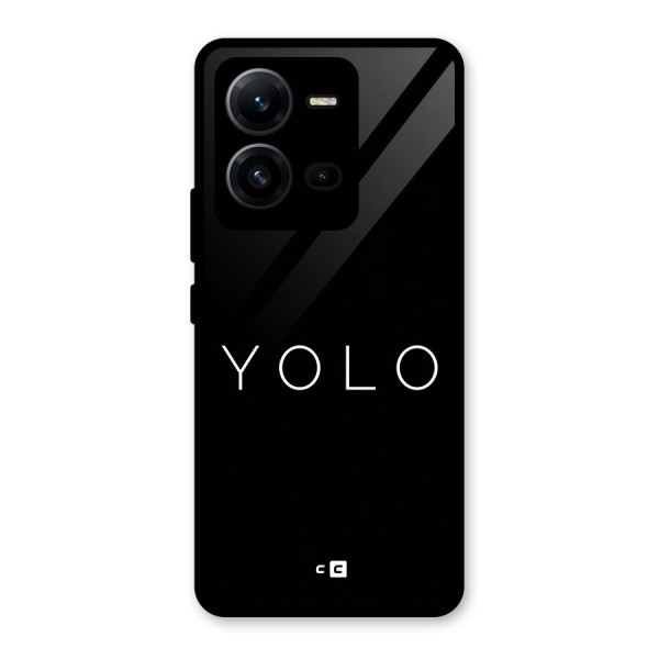 Yolo Is Truth Glass Back Case for Vivo V25