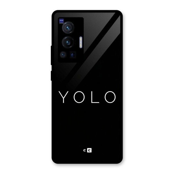 Yolo Is Truth Glass Back Case for Vivo X70 Pro