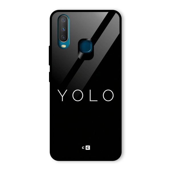 Yolo Is Truth Glass Back Case for Vivo Y15