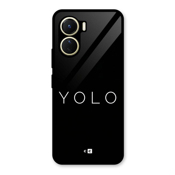 Yolo Is Truth Glass Back Case for Vivo Y56