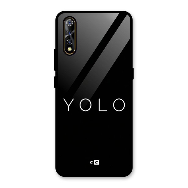 Yolo Is Truth Glass Back Case for Vivo Z1x