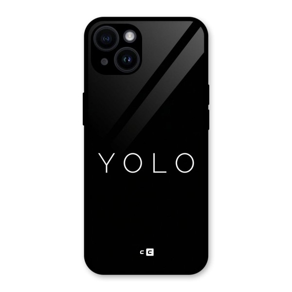 Yolo Is Truth Glass Back Case for iPhone 14