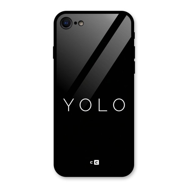 Yolo Is Truth Glass Back Case for iPhone SE 2020