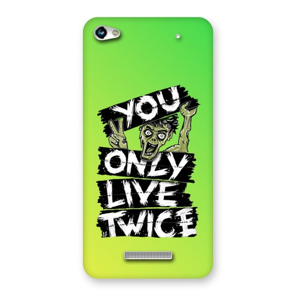 Yolo Zombie Back Case for Canvas Hue 2 A316