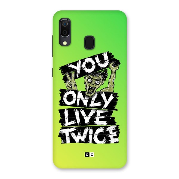 Yolo Zombie Back Case for Galaxy A20