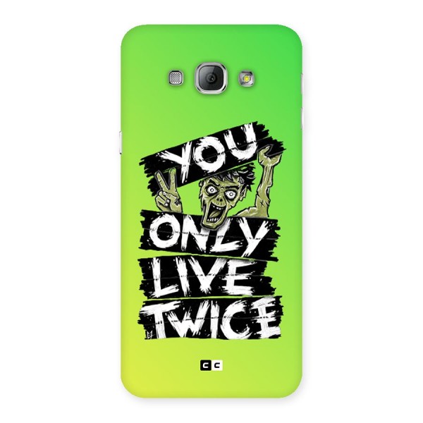 Yolo Zombie Back Case for Galaxy A8