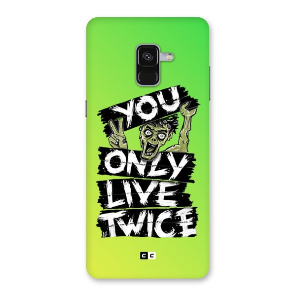 Yolo Zombie Back Case for Galaxy A8 Plus