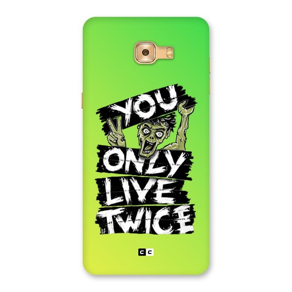 Yolo Zombie Back Case for Galaxy C9 Pro