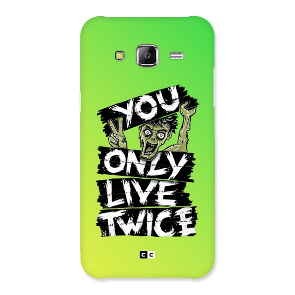 Yolo Zombie Back Case for Galaxy J5