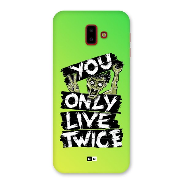 Yolo Zombie Back Case for Galaxy J6 Plus