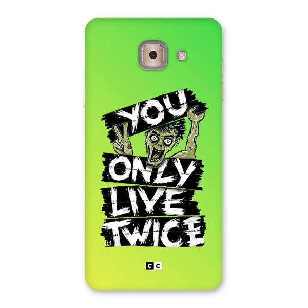 Yolo Zombie Back Case for Galaxy J7 Max