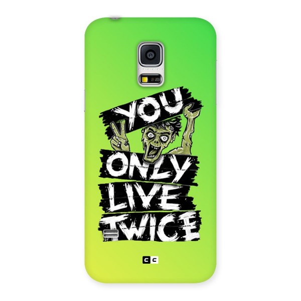 Yolo Zombie Back Case for Galaxy S5 Mini