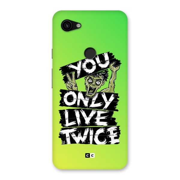 Yolo Zombie Back Case for Google Pixel 3a XL