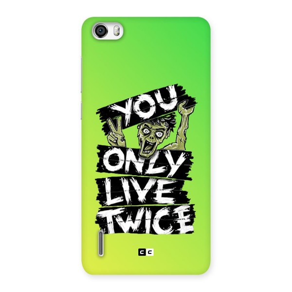 Yolo Zombie Back Case for Honor 6