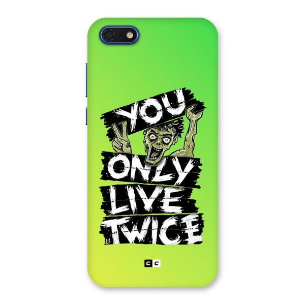 Yolo Zombie Back Case for Honor 7s