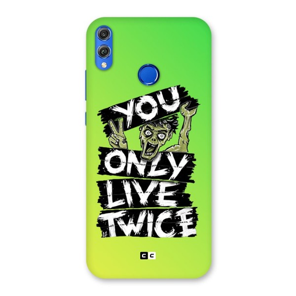 Yolo Zombie Back Case for Honor 8X