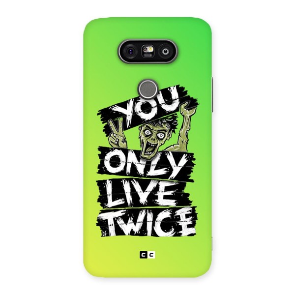 Yolo Zombie Back Case for LG G5