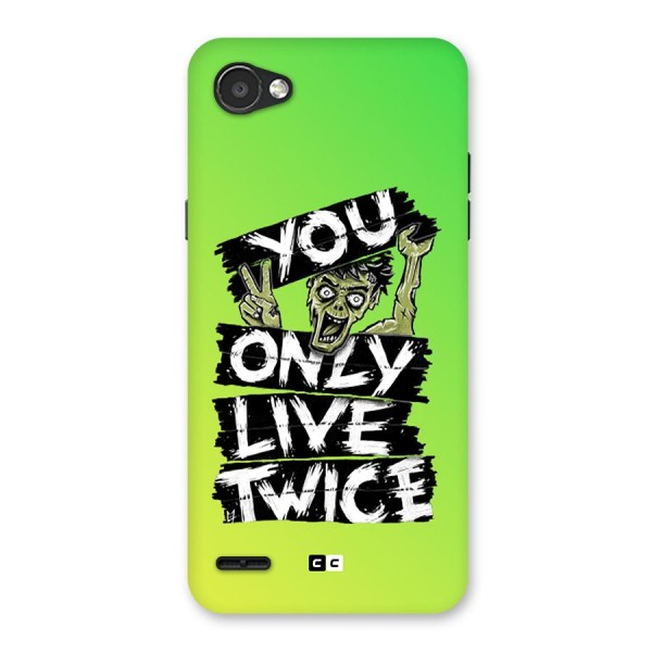 Yolo Zombie Back Case for LG Q6