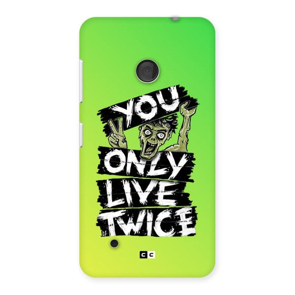 Yolo Zombie Back Case for Lumia 530