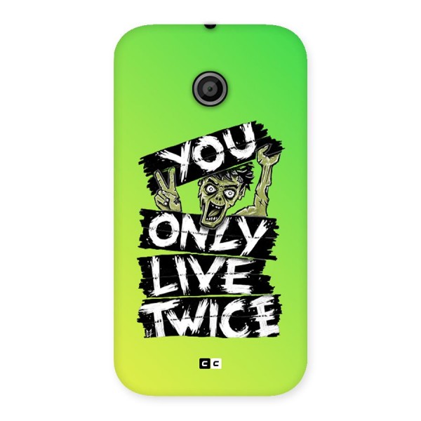 Yolo Zombie Back Case for Moto E