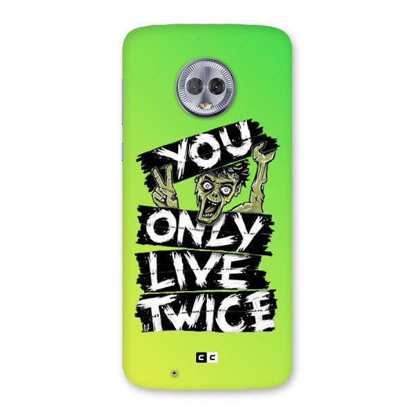 Yolo Zombie Back Case for Moto G6