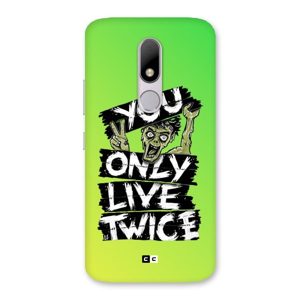 Yolo Zombie Back Case for Moto M