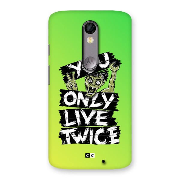 Yolo Zombie Back Case for Moto X Force