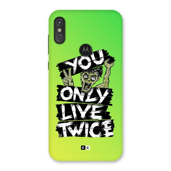 Yolo Zombie Back Case for Motorola One Power