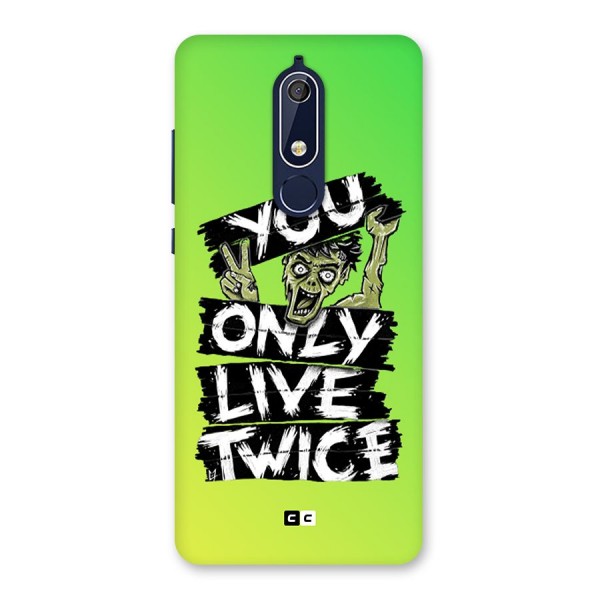 Yolo Zombie Back Case for Nokia 5.1