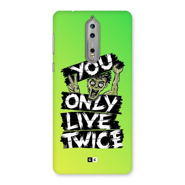 Yolo Zombie Back Case for Nokia 8