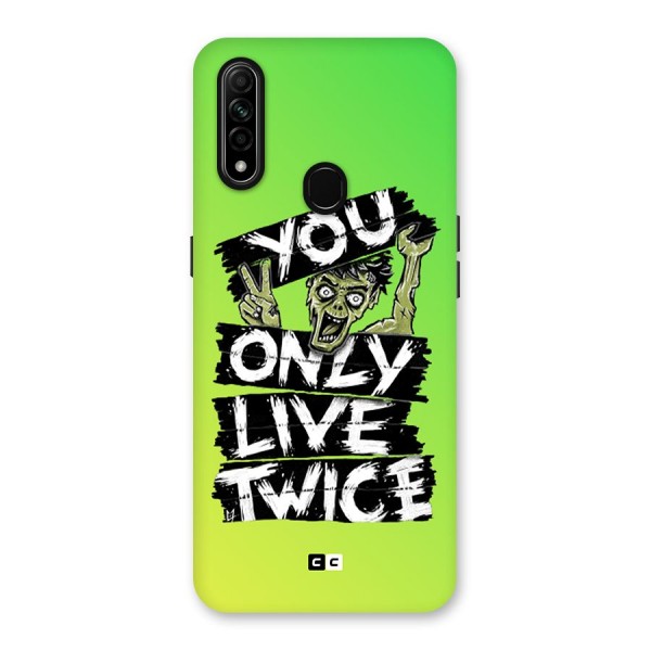 Yolo Zombie Back Case for Oppo A31