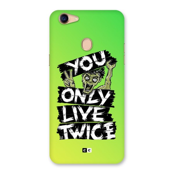 Yolo Zombie Back Case for Oppo F5