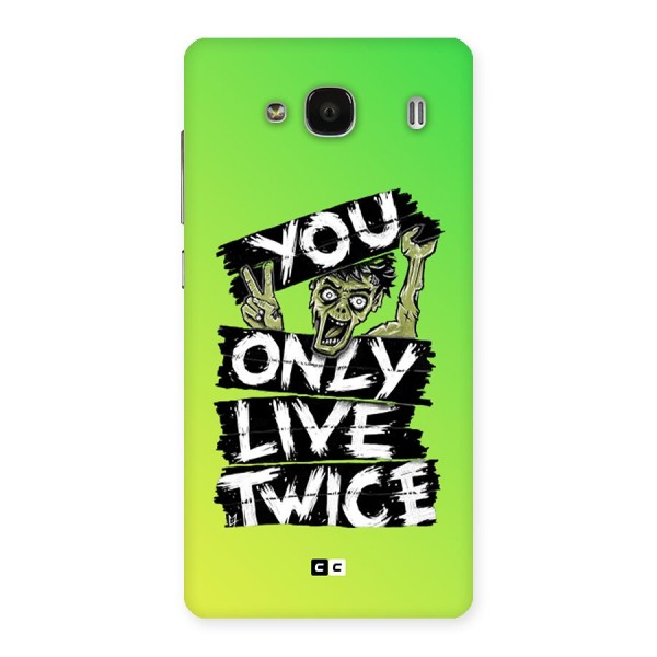 Yolo Zombie Back Case for Redmi 2s