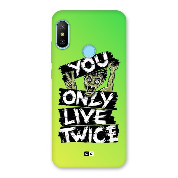 Yolo Zombie Back Case for Redmi 6 Pro