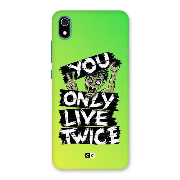 Yolo Zombie Back Case for Redmi 7A