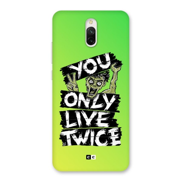 Yolo Zombie Back Case for Redmi 8A Dual