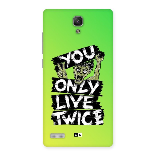 Yolo Zombie Back Case for Redmi Note