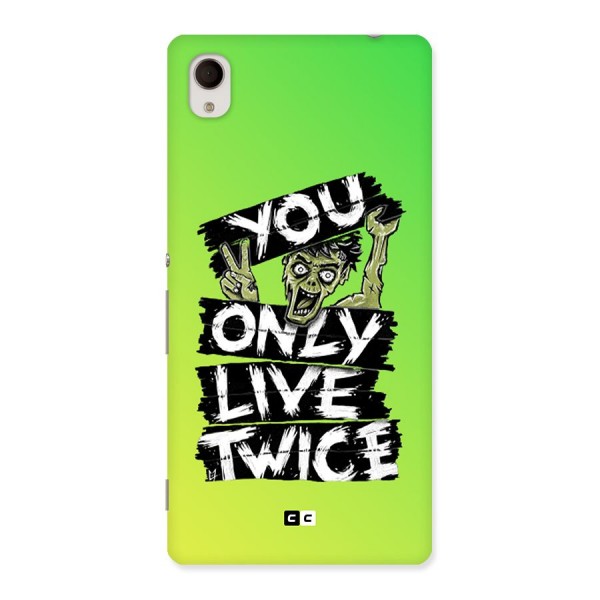 Yolo Zombie Back Case for Xperia M4 Aqua