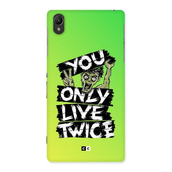 Yolo Zombie Back Case for Xperia Z2