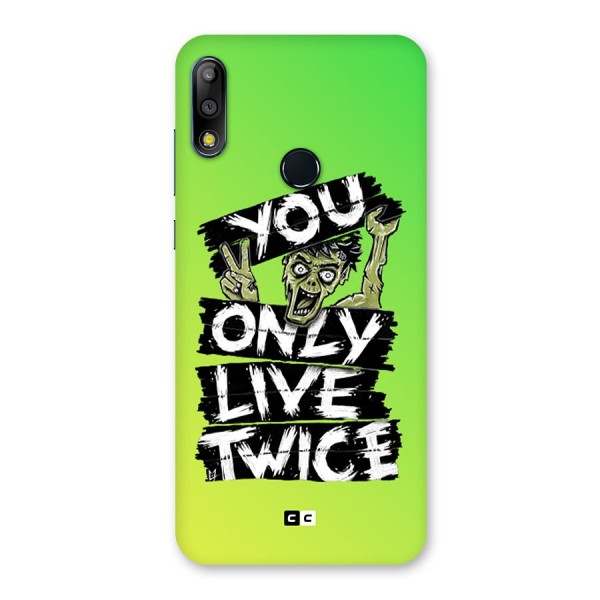 Yolo Zombie Back Case for Zenfone Max Pro M2